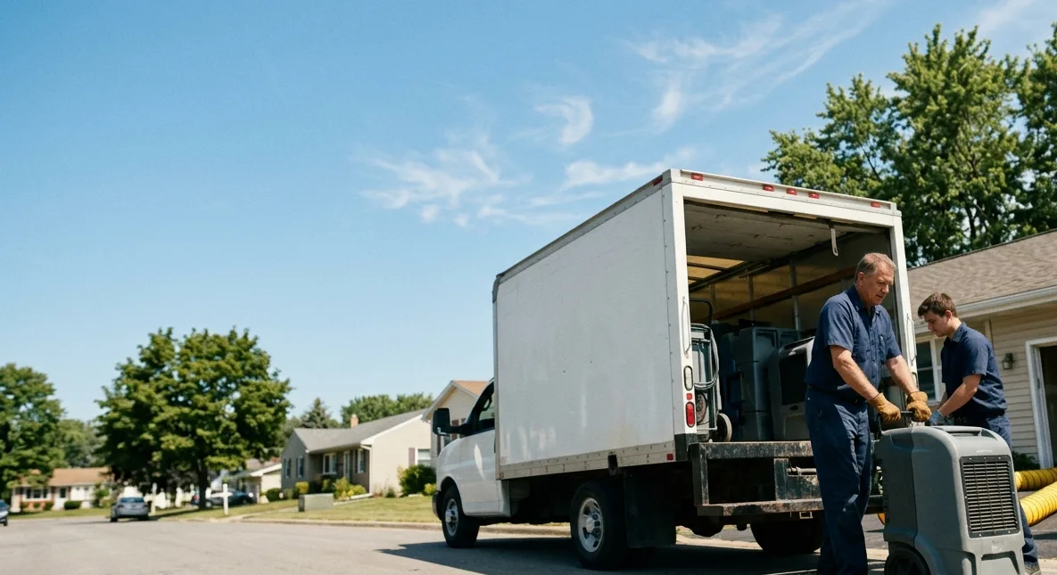 Water Damage Cleanup in Bradley, IL near me